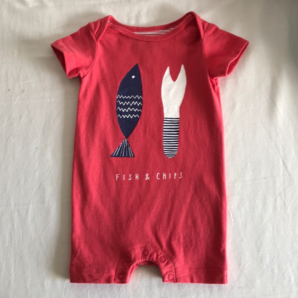 Joules baby romper sz 3mths